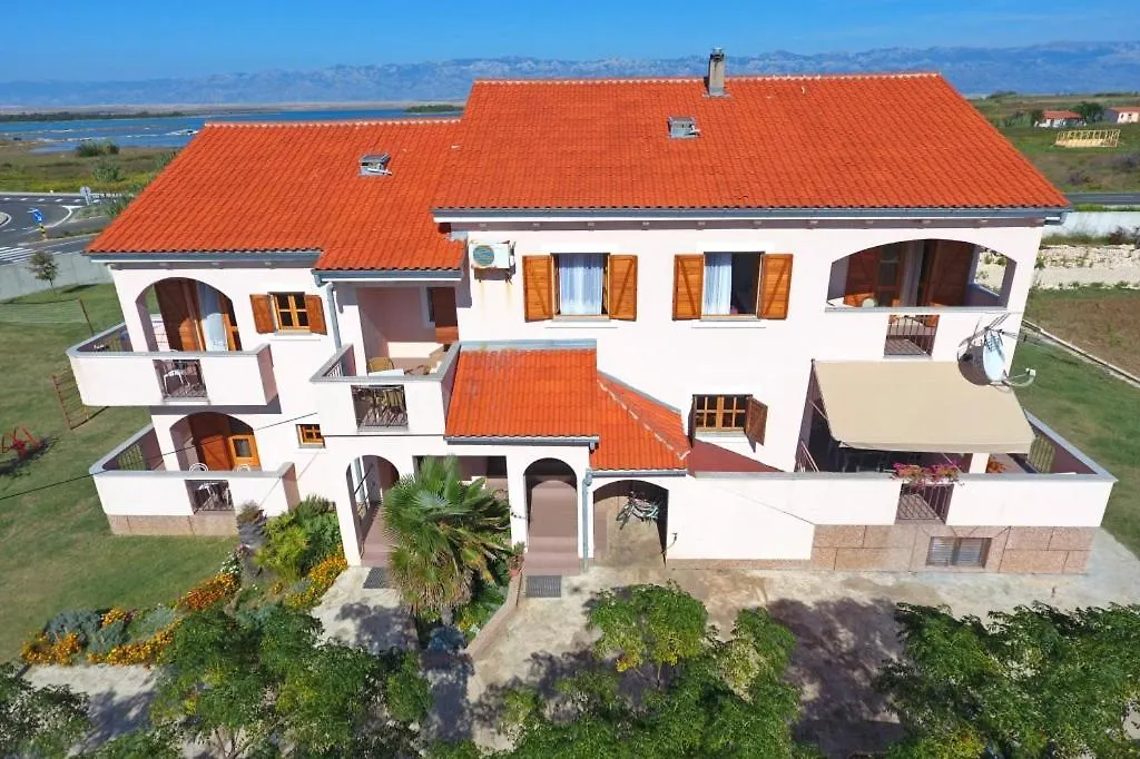 Holiday Apartment In Privlaka With Sea View, Balcony, Air Conditioning, Wifi 3598-3