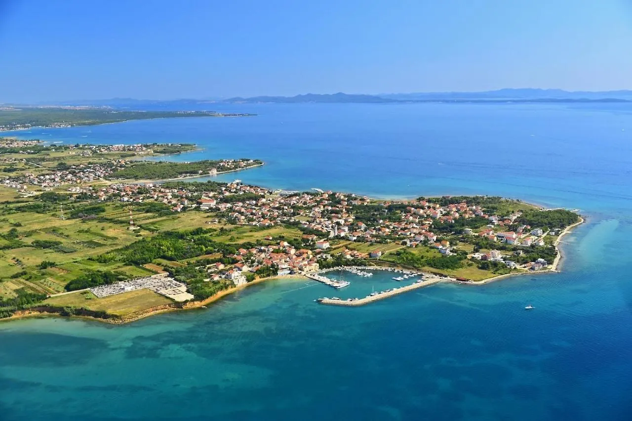 Holiday Apartment In Privlaka With Sea View, Balcony, Air Conditioning, Wifi 3598-3